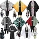 thumbnail image 1 of Kids Anime Demon Slayer Cosplay Costume Set Adult Tanjirou Nezuko Suit, 1 of 4