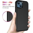 thumbnail image 7 of iPhone 14 Plus Heavy Duty Case {Shock Proof,Shatter Resistant, Protective Rubber with 3 Layer Shell Case Compatible for Apple iPhone 14 Plus 6.7 in, 2022 Release} Color Black, 7 of 7