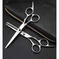 thumbnail image 1 of Tijeras profesionales de corte de cabello y tijeras de entresacar de 6 pulgadas para uso en salones y en el hogar., 1 of 5