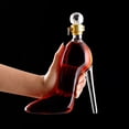 thumbnail image 4 of Decantador de Vidrio Wosthever Botella de Vino 350ml Diseño Creativo, 4 of 6