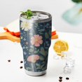 thumbnail image 3 of 30oz Pioneer Flower Tumblers Stainless Steel Tumbler with Lid and Straw,Vacuum Insulated Double Wall Travel Tumbler Cups Mug with Cleaning Brush for Coffee,Tea, 3 of 7