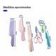 thumbnail image 3 of Juego De Cuchillos Profesionales Acero Inoxidable Multicolor, 3 of 4