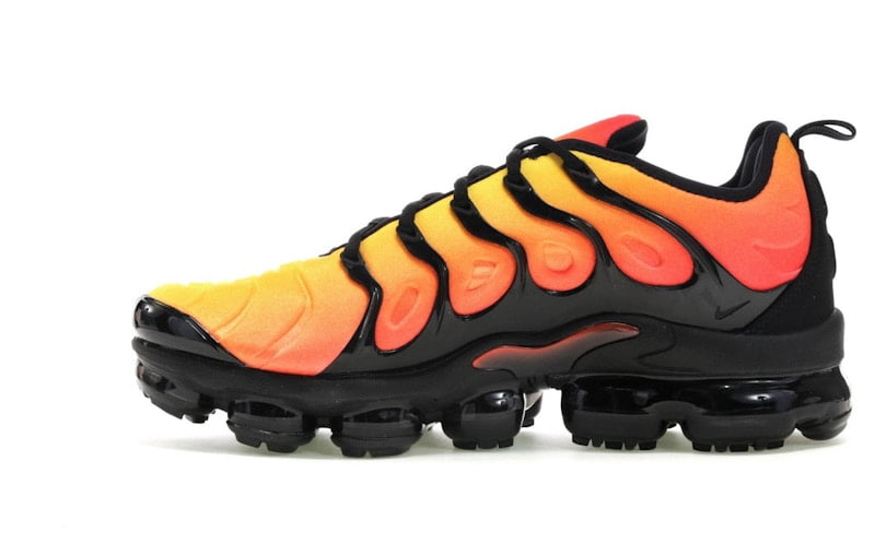 Nike Men's Air VaporMax Plus Black Orange Crimson Running Shoes, from StockX