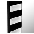 thumbnail image 6 of Black and White Striped Mirror, 6 of 9