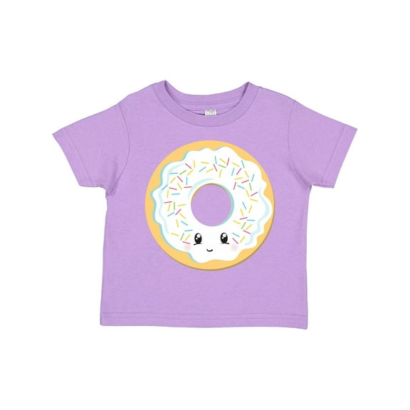 Inktastic White Donut Boys or Girls Toddler T-Shirt
