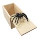 thumbnail image 1 of Rubber Spiders Prank Wooden Box Handcrafted Surprise Wooden Box Funny Interative Gag Present for Friend Family, 1 of 5