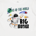thumbnail image 4 of Inktastic Out of this World Big Brother Astronaut in Space Boys Baby T-Shirt, 4 of 5