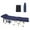 Blue 1-Pack, variant on Extra-Wide Camping Cot with Mattress, Foldable Design, Pillow, Storage Pockets, Carry Bag, Heavy-Duty Support Up to 500 lbs (Blue 1-Pack)