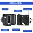 RV Entry Door Lock with Paddle Deadbolt for Travel Camper Trailer