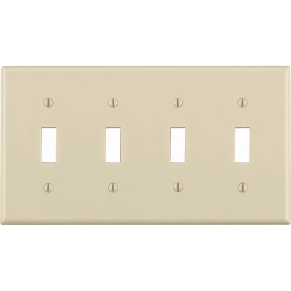 WALLPLATE 4G TOGGLE LA (Pack of 1)