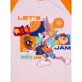 thumbnail image 2 of Space Jam Boys Classic Long Sleeve Long Leg Pajama Set, 2-Piece, Sizes 4-10, 2 of 3