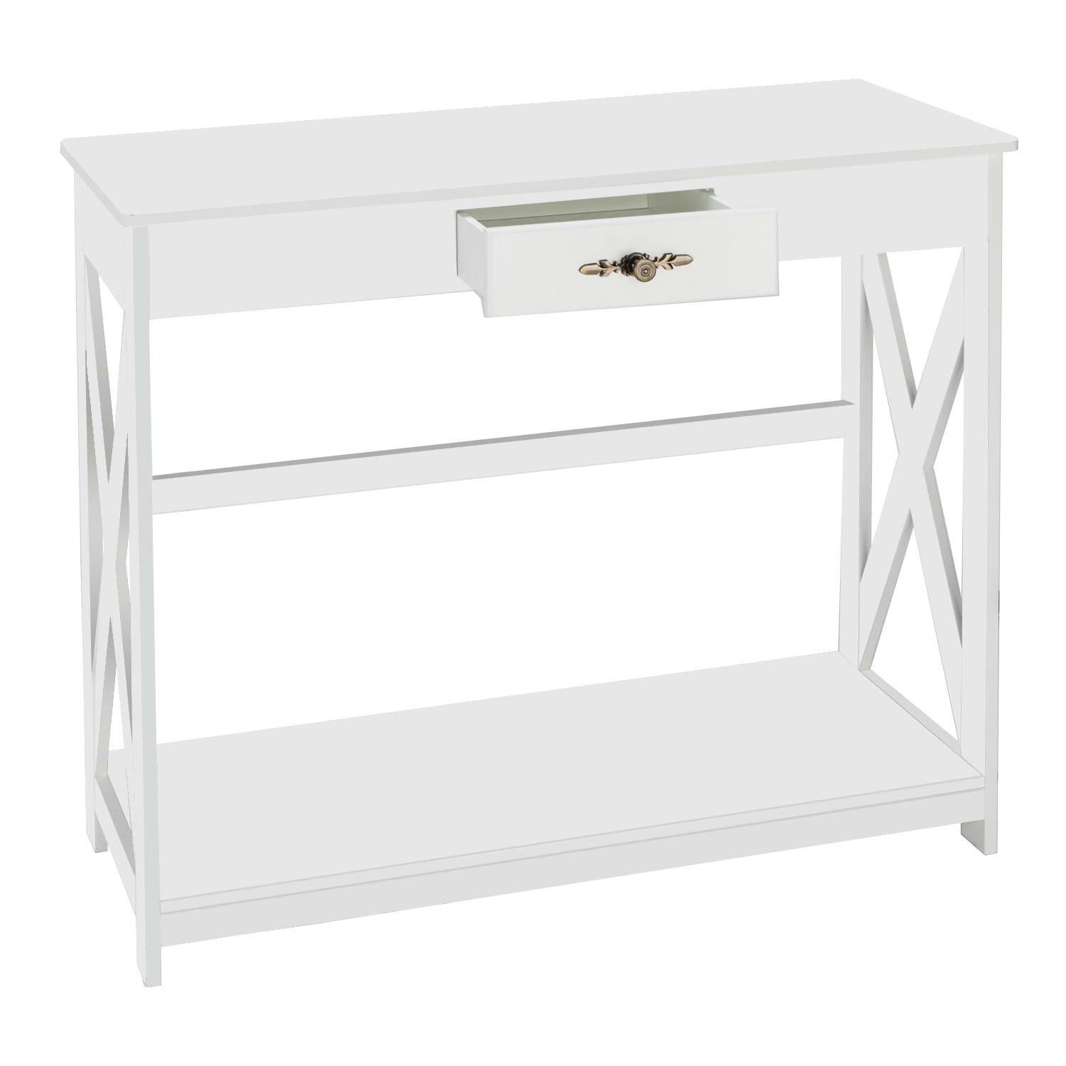Ktaxon Console Side Table Sofa Table Entryway Table for Living Room Bedroom Entryway, Easy Assembly