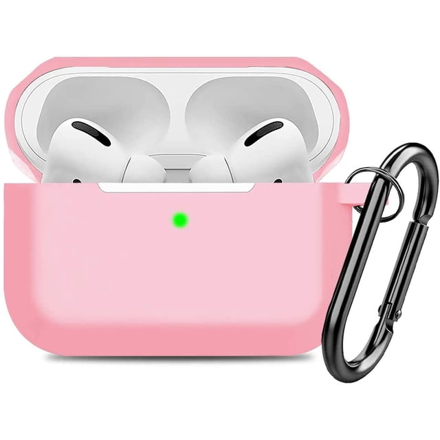 Airpods Pro Case Cover,Doboli Silicone Protective Skin Case for Airpod Pro Pink