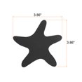thumbnail image 2 of Uxcell 20 Packs Non Slip Stickers 3.86" Bath Shower Floor Starfish Style Decals Black, 2 of 6