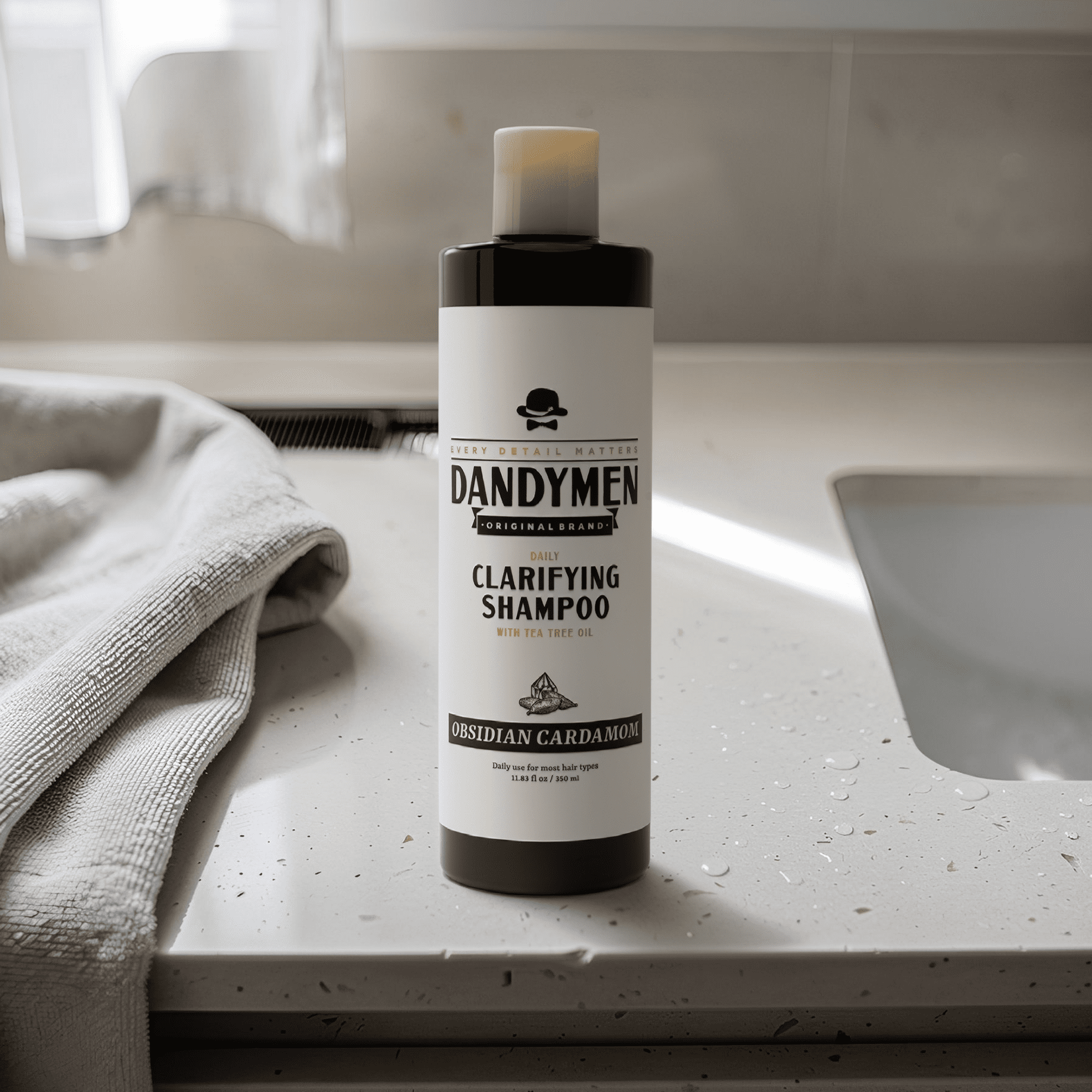 DANDYMEN COLLECTION Daily Use Clarifying Shampoo 11.83 fl oz