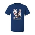 thumbnail image 2 of Wild Bobby, If It's Not an Alaskan Malamute It's Just a Dog Gift, Men Graphic Tee, Royal, Large, 2 of 4