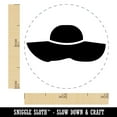 thumbnail image 2 of Ladies Hat Self-Inking Rubber Stamp Ink Stamper - UV Ink - Mini 1/2 Inch, 2 of 7