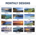 thumbnail image 4 of At-A-Glance 2022 Seascape Panoramic Monthly Desk Pad, Large, 21 3/4" x 17", 4 of 8