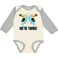 thumbnail image 3 of Inktastic Twin Boys Toucan Birds Matching Boys or Girls Long Sleeve Baby Bodysuit, 3 of 5