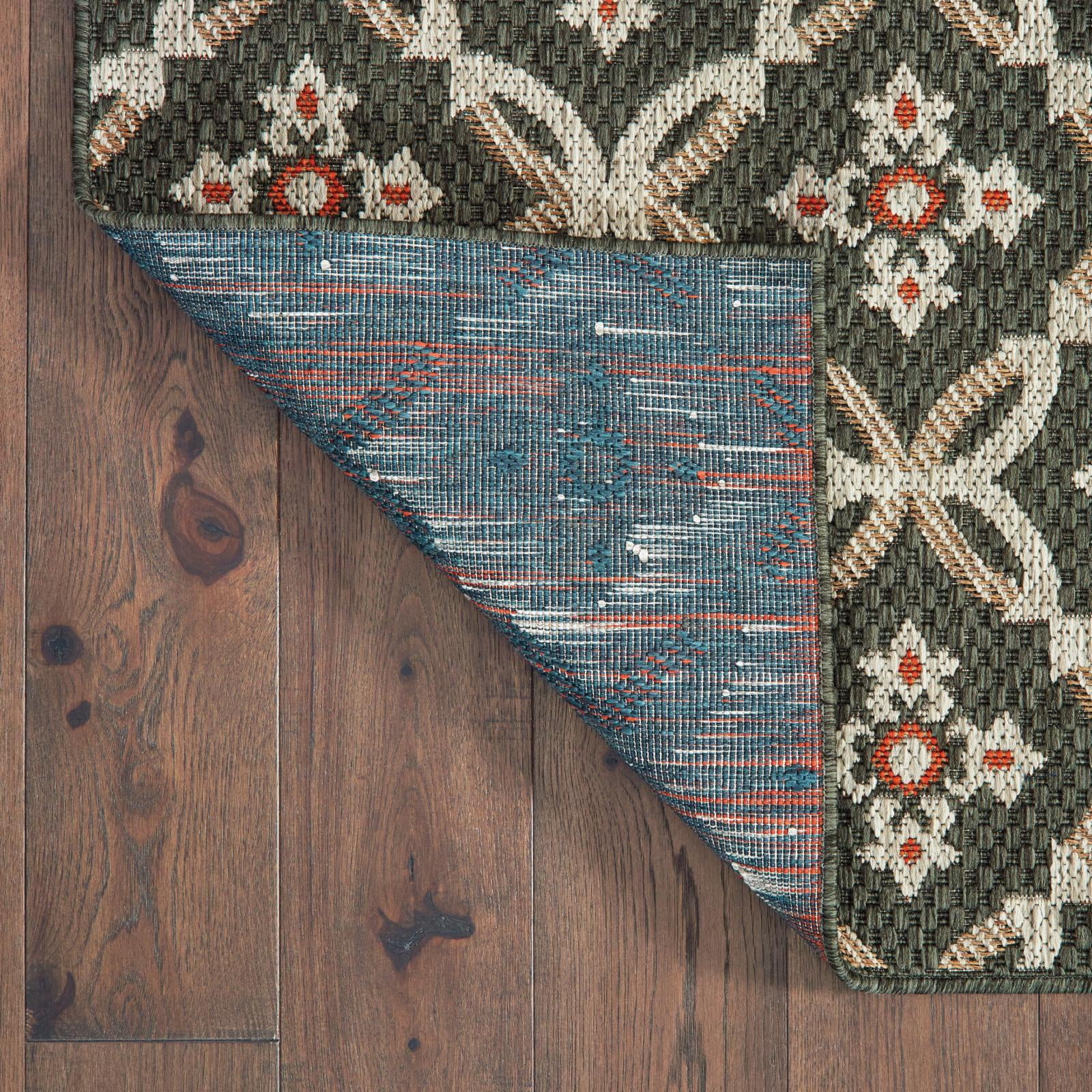 Avalon Home Lakeland Floral Lattice Indoor/Outdoor Area Rug