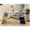 thumbnail image 5 of NauticalMart Aviator Airplane Wing Desk Aluminium Table Aviator Home Office Living Room Furniture (60 Inches), 5 of 6