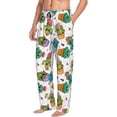 thumbnail image 6 of Honiee Cactus And Insects for men - a sleek fusion of Straight Pajama Pants, versatile Lounge Pants, and cozy Sleepwear, all rolled into one-Small, 6 of 6