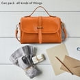 thumbnail image 3 of Bolsos cruzados para mujer: bolso de viaje con múltiples bolsillos y bandolera marrón:;:;, 3 of 5