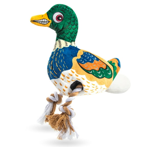 Pet Tug-of-War Toy with Squeaker – Durable Duck Dog Toy for Small to Large Breeds, Rope Design for Interactive Play, Built-in Squeaker for Extra Fun
