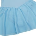 thumbnail image 6 of MSemis Kids Girls Long Sleeve Ballet Leotard with Tutu Skirts Dance Dress Ballerina Outfits, 6 of 7