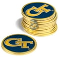 thumbnail image 2 of Georgia Tech Yellow Jackets 12-Pack Golf Ball Marker Set, 2 of 3