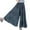 Gray, variant on Tie Dye Lazy Wind Ice Silk Half Culottes Women Spring and Summer Waisted Wide Leg Casual Pants, Polyester