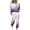 Purple, variant on Ashirexll Womens 2 Piece Outfits, Womens Winter Sets, Loose Two Piece Set Solid Long Sleeve Top and Casual Pants Comfortable Sweatsuit