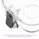 thumbnail image 3 of FENGGUIQU Para Auriculares Inalámbricos Con Transparente Y Material Duradero, 3 of 7