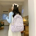 thumbnail image 3 of Daypack Bookbag Nylon Bow Impreso para Niñas Mujeres Correa Ajustable Mochila, 3 of 9