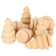 thumbnail image 1 of Muñecas de madera con clavijas Jadeshay 20 piezas para árbol de Navidad, 1 of 14