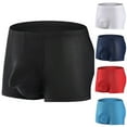 thumbnail image 3 of Odeerbi Mens Underwear Seamless Boxer Briefs 2025 Casual Solid skinny Ice Silk Erogenous And Transparent Pants Black, 3 of 3