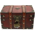thumbnail image 4 of SHISUYAN Large Capacity Jewelry Box Vintage Decorative Box Jewelry Storing Organizer with Lock, 4 of 9