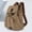 Khaki, variant on 100Fens Canvas Fashion Backpacks Purse Casual Outdoor Shopping Daypacks Sports Rucksack Hiking Travel Multipurpose Bag