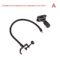 thumbnail image 1 of Microphone Flexible Col de Cygne avec Pince de Bureau pour Diffusion en Studio, 1 of 7