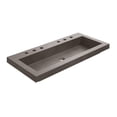 thumbnail image 2 of Portland Collection 39 Inch Concrete Semi-Recessed Sink, 2 of 2