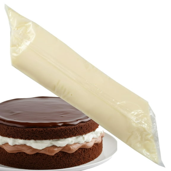 Bavarian Crme Pie Filling, EZ Squeeze Pak 2 Pound Bag, Pack of 1, Pie, Pastry & Cake Filling, Hampton Distribution