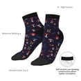 thumbnail image 6 of Pofeuu Mushrooms3 Print 30cm Socks, Adult Running Hiking Socks for Youth and Adult, 6 of 7