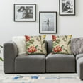 thumbnail image 2 of nygtbtfer Throw Pillow Covers Set of 2 Decorative Spring Pillow Covers Linen Flower Farmhouse Pillowcases for Sofa Couch Living Room Outdoor White, 2 of 7