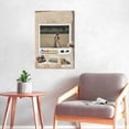 thumbnail image 6 of Custom Canvas Prints Brown Vintage My Daily Personalized Photo Image Collage DIY Framed Kit Wall Art Picture Room Decor 16x20 inch, 6 of 7