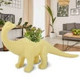 thumbnail image 5 of YUMILI Maceta, Personalidad Dinosaurio Animal Maceta Maceta, Cactus Planta suculenta Maceta Decoración de jardín(Amarillo), 5 of 8
