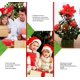 thumbnail image 5 of Mini árbol de Navidad Artificial con Decoraciones, 3 Piezas, árbol de Navidad de 20 cm de Alto, Adecuado para el hogar, la Oficina y la Oficina, marrón Rojo Verde, 5 of 5