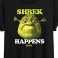 thumbnail image 3 of Shrek - Shrek Happens Meme - Women's Oversized T-Shirt, 3 of 5