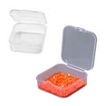 thumbnail image 2 of 12Pcs Colorful Plastics Storage Containers Stackable Small Square Boxes with Lid Home and Offices Storage Essential, 2 of 8