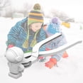 thumbnail image 4 of Wmhnj Mquina grande para hacer bolas de nieve para jugar con la nieve y actividades en la arena. Herramienta de plstico resistente para hacer bolas de nieve perfectas rpidamente. Ideal para, 4 of 6