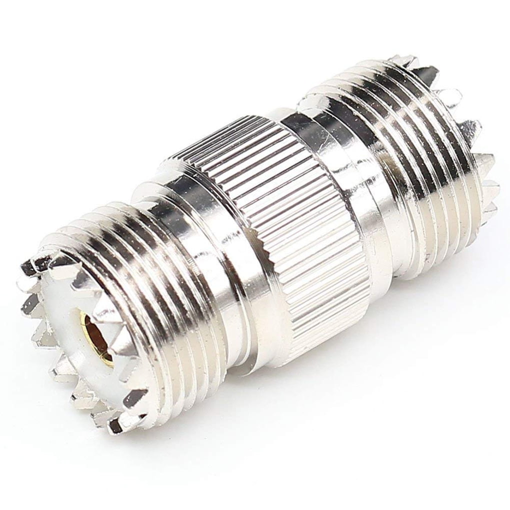 2Pcs/4Pcs RF Coaxial Coax Adapter UHF Female to Female SO239 SO239